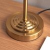 Klasyczna lampka stołowa nocna abażurowa mosiężna minimalistyczna uniwersalna Rise & Ivy 120937 ENDON